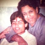 Manav Kaul withhis father