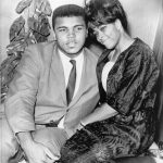 Muhammad Ali with his 1st wife Sonji Roi