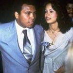Muhammad Ali with his 3rd wife Veronica Porsche Ali