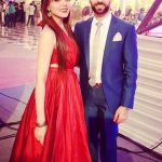 Nakuul Mehta with his wife