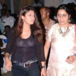Nayanthara with her mother