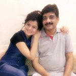 Palak Muchhal with her father