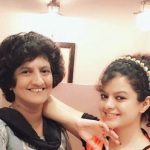 Palak Muchhal with her mother