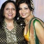 Shonali Nagrani with her mother