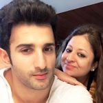 Sidhant Gupta with his mother