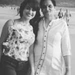 Surbhi Jyoti with her mother