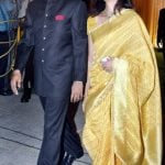 Ajay Jadeja with his wife Aditi