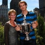 Andy murray with mother judy murray