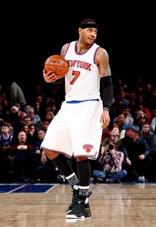 Carmelo Anthony Playing