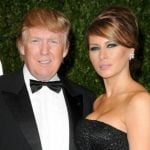 Melania Trump with her husband Donald Trump