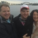 Miranda Kerr's parents and brother