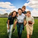 Paul Ryan with his children