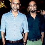 Raghu Ram (right) with his brother Raghu