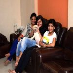 Saloni Daini with her family