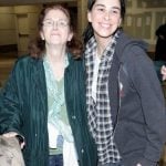 Sarah Silverman with her mother