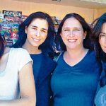 Sarah Silverman with her sisters