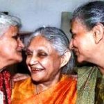 Sheila Dikshit with her sisters