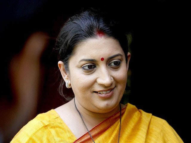 smriti-irani-height-weight-age-husband-children-family-biography