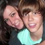 Justin Bieber With His Ex-Girlfriend Caitlin Beadles
