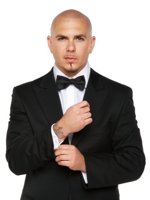 pitbull rapper chest hair