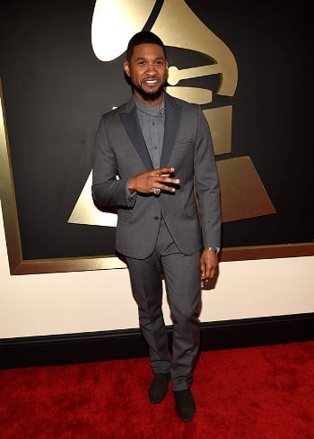 Usher on Red Carpet