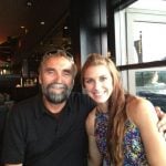 Alex Morgan With Her Father