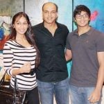 Ashutosh Gowariker with wif Sunita and son Vishwang