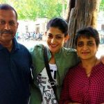 Ashwini Ponnappa with Parents