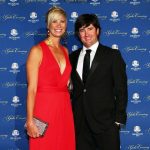 Bubba Watson with his wife