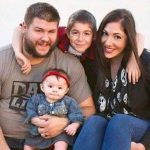 Kevin Owens with family