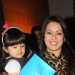 Mahima Chaudharys with daughter Adriana