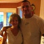 Randy Orton with his mother