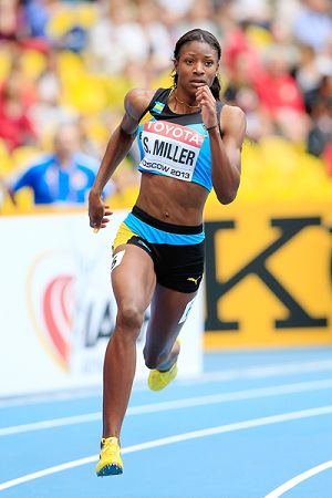 Shaunae Miller Running
