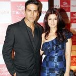 Twinkle Khanna with her husband Akshay Kumar