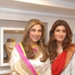 Twinkle Khanna with her mother