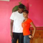 Usain Bolt with his Ex-girlfriend Taneish Simpson