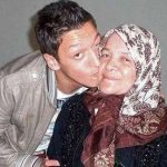 Ozil with his Mother