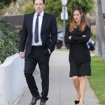 Ben Affleck with his wife Jennifer Garner