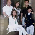 David Silva with Parents and Siblings