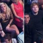 Ed-Sheeran and Ellie Gouldingat MTv Music Award