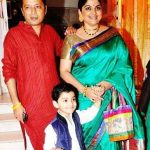 Indira Krishnan with her family