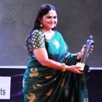 Indira Krishnan won Best Actress Female TV award