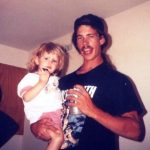 Kayla Reid with her father