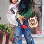 Lisa Bonet with his daughter Lola Iolani Momoa
