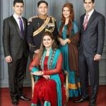 Momina Mustehsan with Family