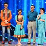 Nandish Sandhu with his parents and Ex-wife
