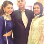 Niti Taylor With Her Parents