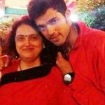 Parth Samthaan with his mother