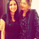 Saboor Ali with her mother