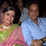 Sudha Chandran with her husband